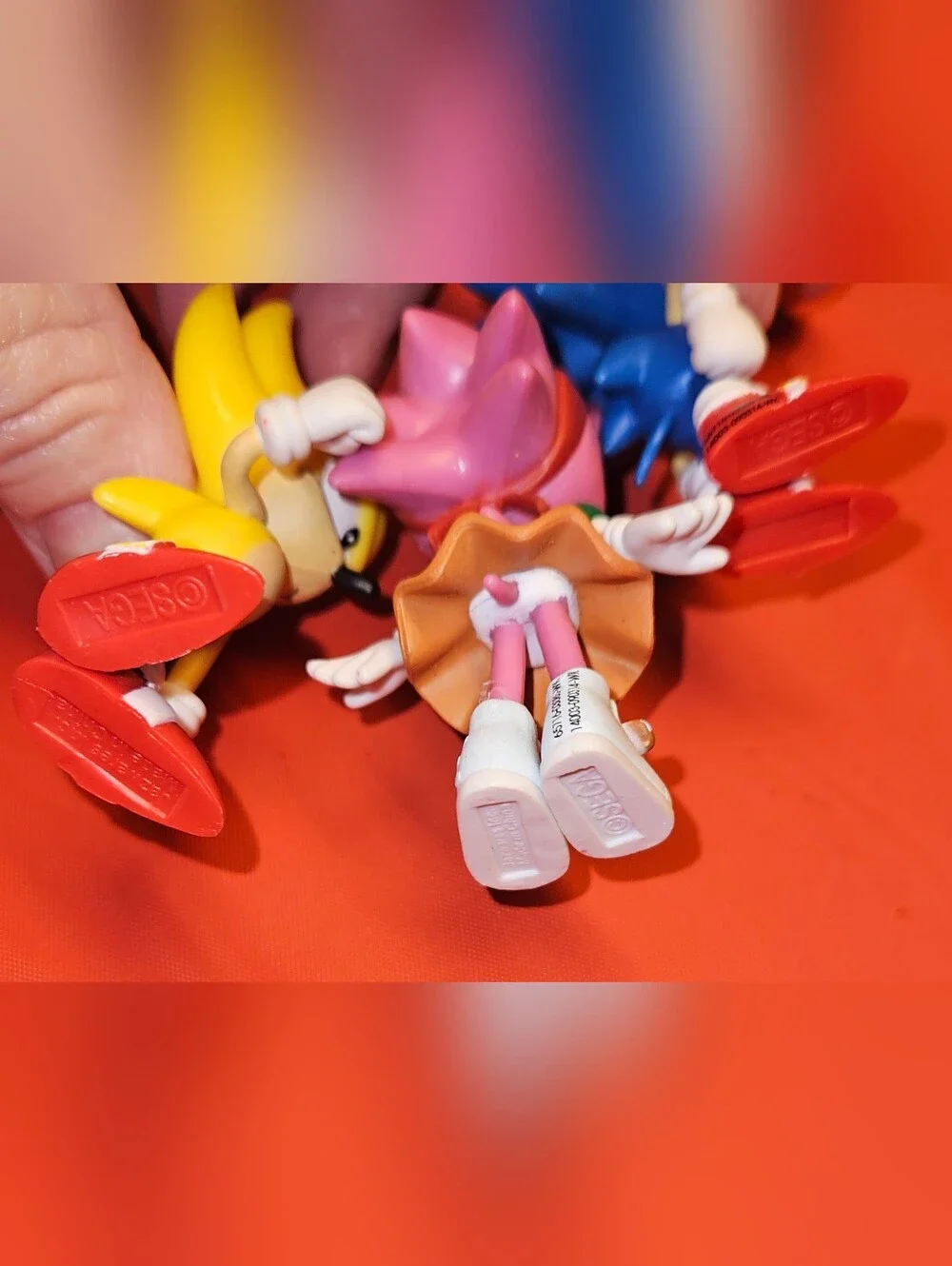 Sega Sonic the Hedgehog Jazware Figurines Approx 2